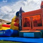 Springkasteel Crayon te huur, Ophalen of Verzenden