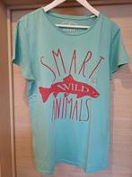 Esprit t-shirt turqoise/rood L, Kleding | Heren, T-shirts, Ophalen of Verzenden, Zo goed als nieuw, Rood