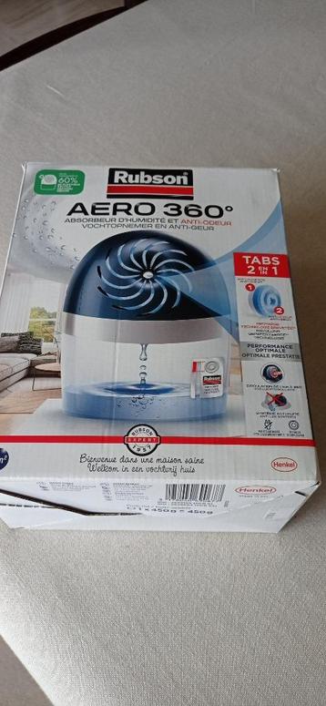 Nieuwe RUBSON AERO 360 vochtopnemer met 1 tab/450 gr/20 m²