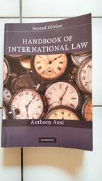 Handbook of International Law /manuel de droit international, Livres, Livres d'étude & Cours, Comme neuf, Anthony Aust, Enlèvement ou Envoi