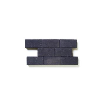 Pavé klinkers Coeck gris noir 22x11