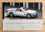 Mercedes prijslijst BE-NL/FR januari 2002 brochure, Enlèvement ou Envoi, Comme neuf, Mercedes
