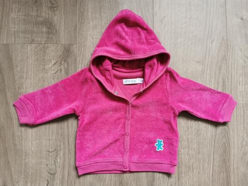 Vestje roze P'Tit Filou - maat 62, Kinderen en Baby's, Babykleding | Maat 62, Zo goed als nieuw, Meisje, Truitje of Vestje, Ophalen of Verzenden