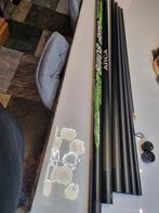 Arca hengel 9.5m, Ophalen, Zo goed als nieuw, Vaste hengel