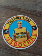 Autocollant cycliste IJsboerke Delcroix Ludo, Collections, Comme neuf, Enlèvement ou Envoi