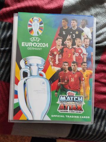Euro 2024 carte Topps Match ATTAX 