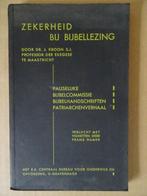 Livre ancien 1938 Zekerheid bij bijbellezing door DR.J.Kroon, Comme neuf, DR. J. Kroon S.J., Enlèvement ou Envoi, Christianisme | Catholique