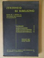 Livre ancien 1938 Zekerheid bij bijbellezing door DR.J.Kroon, Christianisme | Catholique, Enlèvement ou Envoi, Comme neuf, DR. J. Kroon S.J.
