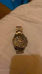 Boss horloge, Handtassen en Accessoires, Horloges | Heren, Staal, Polshorloge, Zo goed als nieuw, Zilver