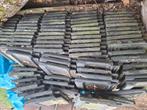 Gratis dakpannen, Doe-het-zelf en Bouw, Dakpannen en Dakbedekking, Gebruikt, Steen of Klei, Zwart, Ophalen of Verzenden