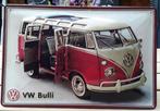 Reclamebord van Volkswagen Bulli in reliëf-30 x 20cm, Collections, Marques & Objets publicitaires, Envoi, Panneau publicitaire