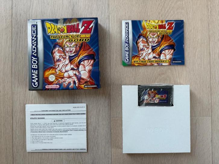 Dragonball Z, The Legacy of Goku — Gameboy Advance, Compleet, Games en Spelcomputers, Games | Nintendo Game Boy, Zo goed als nieuw