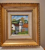 Schilderij kerkje, Antiek en Kunst, Kunst | Schilderijen | Klassiek, Ophalen