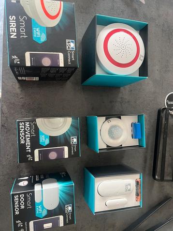 Lsc smart sirene,lsc beweging sensor,lsc door sensor, Enlèvement, Comme neuf, Sirène, Mouvement