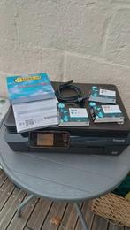 Imprimante HP Photosmart avec lot de cartouches, Computers en Software, Printers, Ophalen, Gebruikt, Printer, Inkjetprinter