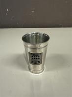Zwitserse Tinnen Drinkbeker Shot Cup Le Locle - Maatbeker, Ophalen of Verzenden, Zo goed als nieuw