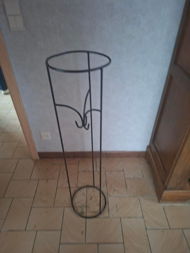 Staander voor bloempot, Tuin en Terras, Ophalen, Kunststof, Rond, Binnen