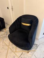 Luxe zwart-gouden marmer salon & eetkamer volledige set, Huis en Inrichting, Ophalen, Zo goed als nieuw