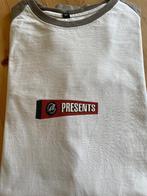 Vintage T-shirt met lange mouwen “ Ancienne Belgique”, Continental Clothing, Maat 48/50 (M), Beige, Ophalen of Verzenden