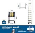 HOSTRÖM | Échelle télescopique | 4,4 m | LIVRAISON GRATUITE, Neuf, -, Pliable ou rétractable/escamotable, -