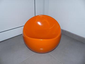 Fauteuil XL Finnstone - Orange (Fauteuil à boules pour bébé)