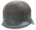 duitse ww2 xx helm in zwaar gebruikte staat, Verzamelen, Militaria | Tweede Wereldoorlog, Ophalen of Verzenden