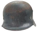 casque allemand WW2 XX en état très utilisé, Collections, Enlèvement ou Envoi