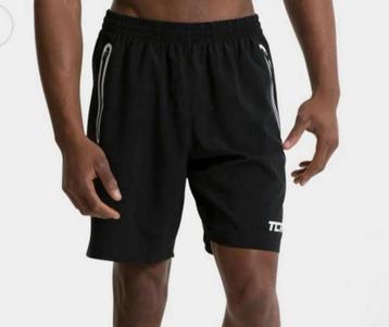 Elite Tech Gym sport Short voor Heren L met zakken Zwart new beschikbaar voor biedingen