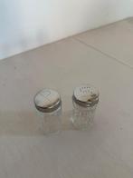 8 peper- en 4 zout vatjes, Enlèvement ou Envoi, Utilisé, Verre