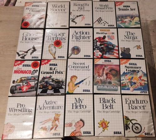 Sega master system games, Games en Spelcomputers, Games | Sega, Master System, Ophalen of Verzenden