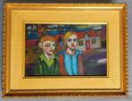 Grundig schilderij, Antiek en Kunst, Kunst | Schilderijen | Klassiek, Ophalen of Verzenden