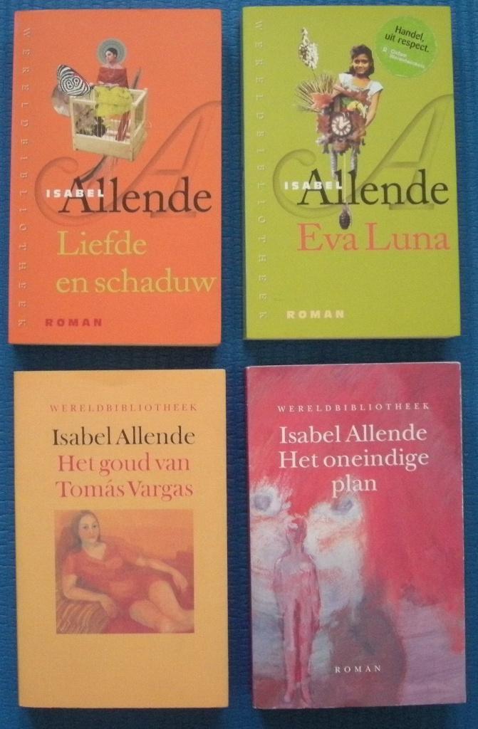 Isabel Allende - 9 boeken, Boeken, Romans, Zo goed als nieuw, Ophalen of Verzenden