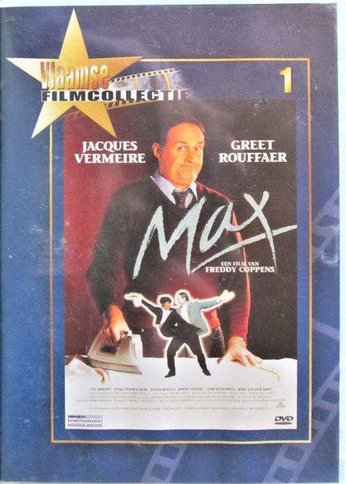 VLAAMSE KLASSIEKER- MAX- JACQUES VERMEIRE- GREET ROUFFAER, Cd's en Dvd's, Dvd's | Komedie, Zo goed als nieuw, Actiekomedie, Alle leeftijden