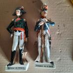 Franse soldaten in porselein . 23 - 24 cm hoog ., Antiek en Kunst, Ophalen of Verzenden
