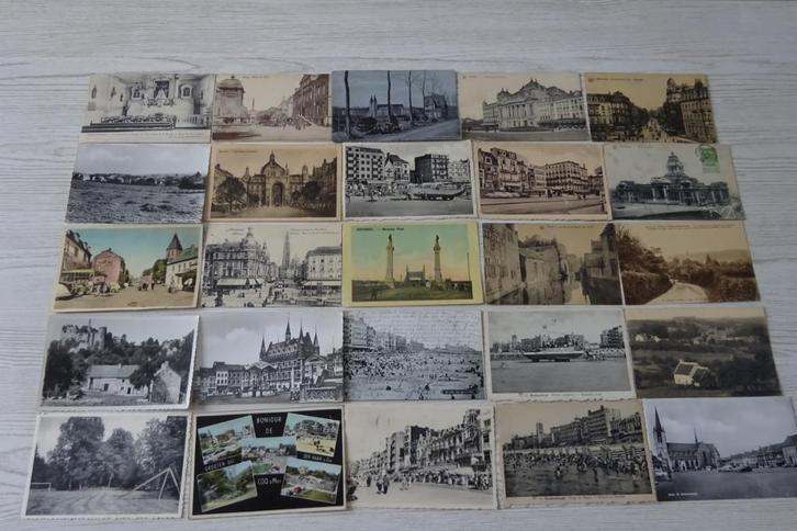 Lot 100 postkaarten België Lot 100 cartes postales Belgique, Verzamelen, Postkaarten | België, Ophalen of Verzenden