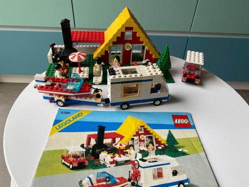 LEGO 6388 - Holiday Home with Camper, Kinderen en Baby's, Speelgoed | Duplo en Lego, Gebruikt, Lego, Complete set, Ophalen of Verzenden