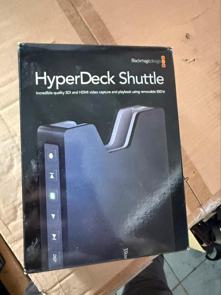 Blackmagic Design HyperDeck Shuttle Bieden, Audio, Tv en Foto, Videobewaking, Zo goed als nieuw, Ophalen of Verzenden