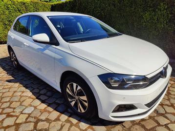 Volkswagen Polo 1.0i Comfortline (bj 2019), Auto's, Voorwielaandrijving, Stof, Gebruikt, 110 g/km