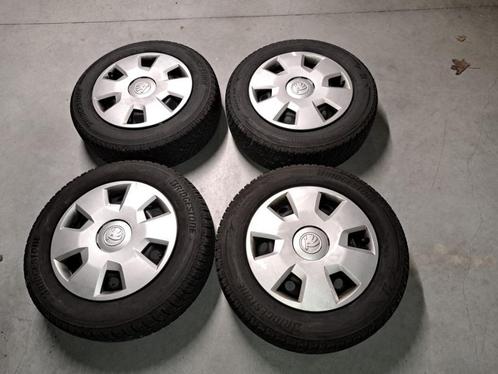 roues hiver (jantes + pneus) 195/65/R15 (VW, SKODA...), Autos : Pièces & Accessoires, Pneus & Jantes, Pneus et Jantes, Pneus hiver