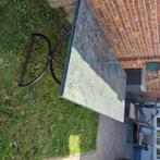 Tuintafel met stoelen, Tuin en Terras, Ophalen, Gebruikt, Rechthoekig, Metaal