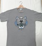 T-shirt Kenzo Tigre 'leopard' Tourterelle Taille M, Vêtements | Hommes, T-shirts, Comme neuf, Taille 48/50 (M), Kenzo, Enlèvement ou Envoi