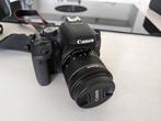 Canon Eos 800d + 18-55mm lens (1575 clicks) + asseccoire, Canon, Ophalen of Verzenden, Zo goed als nieuw