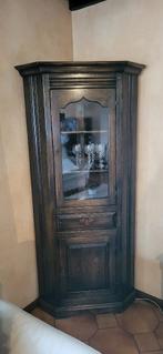 Armoire d'angle, Maison & Meubles, Avec tablette(s), 100 à 150 cm, Utilisé, Chêne