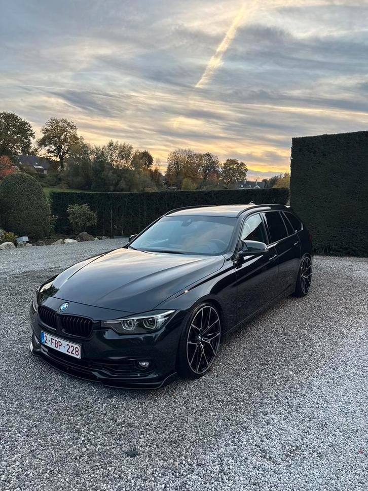 BMW 320i f31, Auto's, BMW, Particulier, 3 Reeks, Benzine, Euro 6, Break, 5 deurs, Automaat, Zwart, Bruin, Leder, Achterwielaandrijving