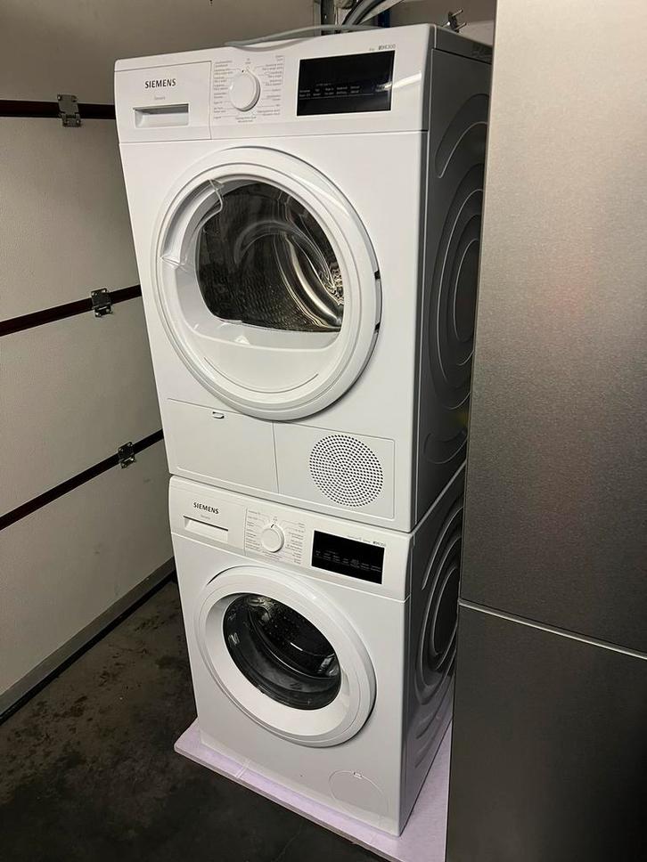 Sèche-linge + machine à laver Siemens à vendre., Electroménager, Lave-linge, Comme neuf, Enlèvement