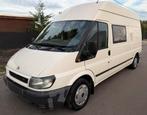 Te koop Ford Transit mobilhome goeie stad rijdt perfect, Auto's, Voorwielaandrijving, 4 deurs, Stof, Beige