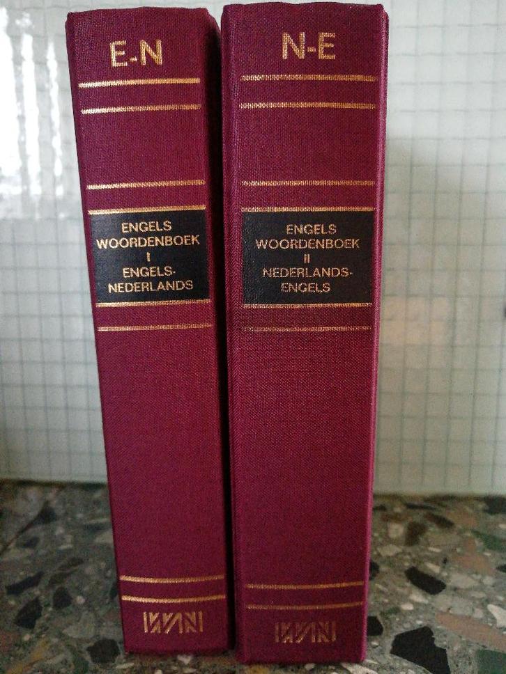 Wolters Woordenboeken Nederlands-Engels en Engels-Nederlands, Livres, Dictionnaires, Utilisé, Anglais, Koenen ou Wolters, Enlèvement