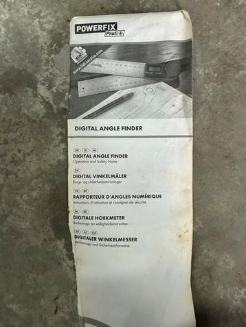 Digitale hoekmeter beschikbaar voor biedingen