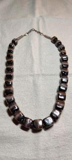 Collier en strass, Enlèvement ou Envoi, Comme neuf, Noir, Synthétique