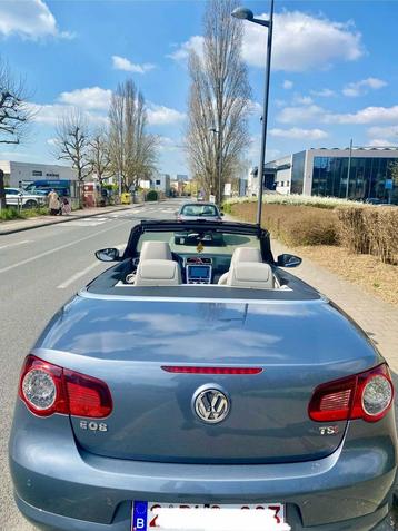 VW EOS 1.4 TSI, Auto's, Volkswagen, 90 kW, Cabriolet, Leder, Handgeschakeld